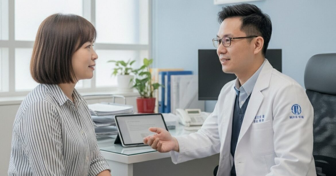 吳芮醫師說明精靈針施打前後差異