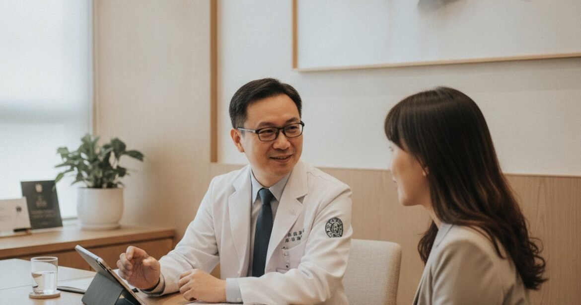 吳芮醫師細心分析皮秒雷射術前評估，確保治療成效與安全